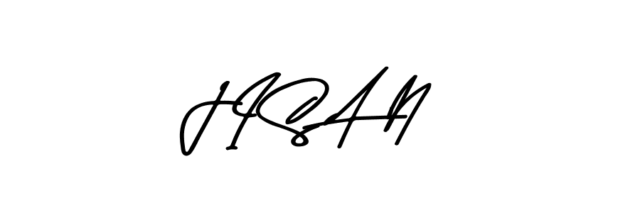 Create a beautiful signature design for name J I S A N. With this signature (Asem Kandis PERSONAL USE) fonts, you can make a handwritten signature for free. J I S A N signature style 9 images and pictures png