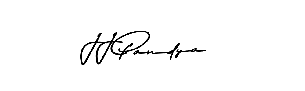 Also we have J J Pandya name is the best signature style. Create professional handwritten signature collection using Asem Kandis PERSONAL USE autograph style. J J Pandya signature style 9 images and pictures png