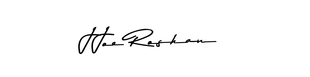 You should practise on your own different ways (Asem Kandis PERSONAL USE) to write your name (J Joe Roshan) in signature. don't let someone else do it for you. J Joe Roshan signature style 9 images and pictures png