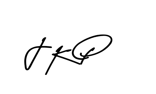 Create a beautiful signature design for name J K P. With this signature (Asem Kandis PERSONAL USE) fonts, you can make a handwritten signature for free. J K P signature style 9 images and pictures png