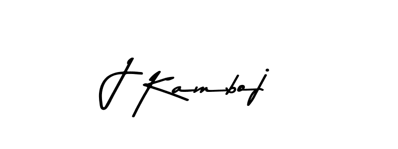 Design your own signature with our free online signature maker. With this signature software, you can create a handwritten (Asem Kandis PERSONAL USE) signature for name J Kamboj. J Kamboj signature style 9 images and pictures png