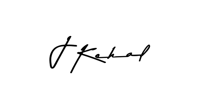 Create a beautiful signature design for name J Kehal. With this signature (Asem Kandis PERSONAL USE) fonts, you can make a handwritten signature for free. J Kehal signature style 9 images and pictures png