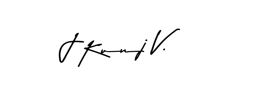 J Kunj V. stylish signature style. Best Handwritten Sign (Asem Kandis PERSONAL USE) for my name. Handwritten Signature Collection Ideas for my name J Kunj V.. J Kunj V. signature style 9 images and pictures png