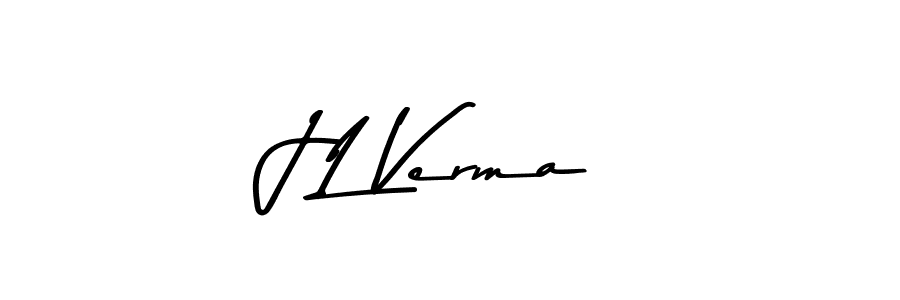 You should practise on your own different ways (Asem Kandis PERSONAL USE) to write your name (J L Verma) in signature. don't let someone else do it for you. J L Verma signature style 9 images and pictures png