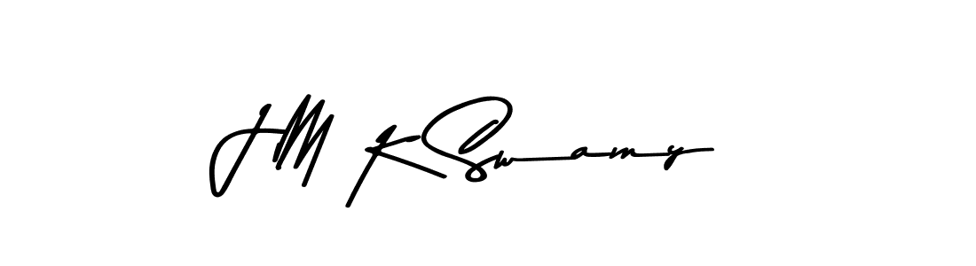 How to make J M K Swamy signature? Asem Kandis PERSONAL USE is a professional autograph style. Create handwritten signature for J M K Swamy name. J M K Swamy signature style 9 images and pictures png