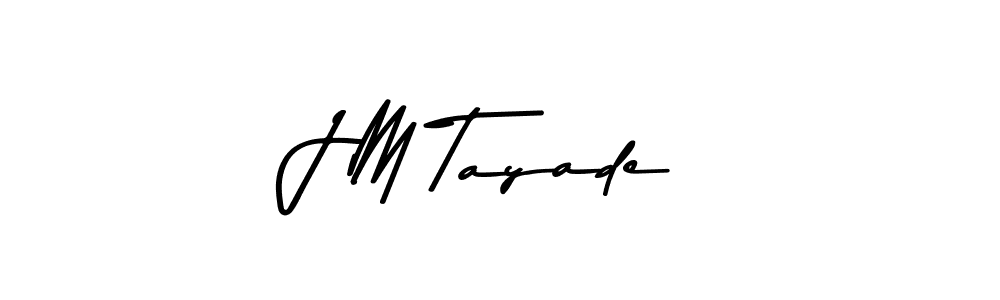 How to Draw J M Tayade signature style? Asem Kandis PERSONAL USE is a latest design signature styles for name J M Tayade. J M Tayade signature style 9 images and pictures png