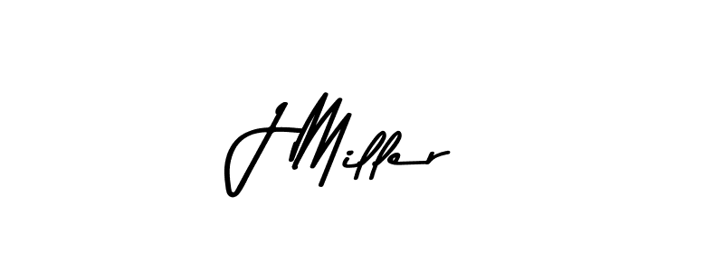 Create a beautiful signature design for name J Miller. With this signature (Asem Kandis PERSONAL USE) fonts, you can make a handwritten signature for free. J Miller signature style 9 images and pictures png