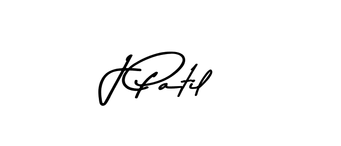 Design your own signature with our free online signature maker. With this signature software, you can create a handwritten (Asem Kandis PERSONAL USE) signature for name J Patil. J Patil signature style 9 images and pictures png