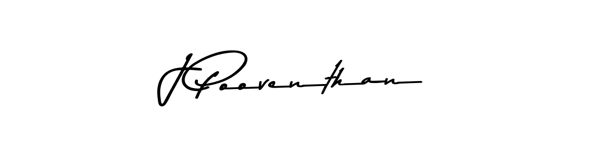 Create a beautiful signature design for name J Pooventhan. With this signature (Asem Kandis PERSONAL USE) fonts, you can make a handwritten signature for free. J Pooventhan signature style 9 images and pictures png