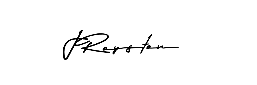 J Royston stylish signature style. Best Handwritten Sign (Asem Kandis PERSONAL USE) for my name. Handwritten Signature Collection Ideas for my name J Royston. J Royston signature style 9 images and pictures png