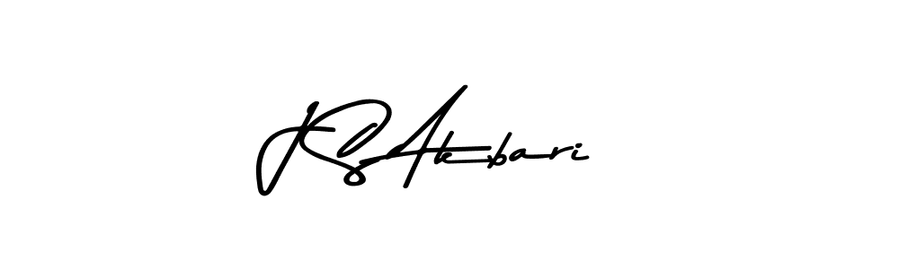 How to Draw J S Akbari signature style? Asem Kandis PERSONAL USE is a latest design signature styles for name J S Akbari. J S Akbari signature style 9 images and pictures png