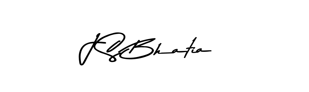 Create a beautiful signature design for name J S Bhatia. With this signature (Asem Kandis PERSONAL USE) fonts, you can make a handwritten signature for free. J S Bhatia signature style 9 images and pictures png