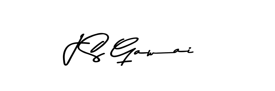 The best way (Asem Kandis PERSONAL USE) to make a short signature is to pick only two or three words in your name. The name J S Gawai include a total of six letters. For converting this name. J S Gawai signature style 9 images and pictures png