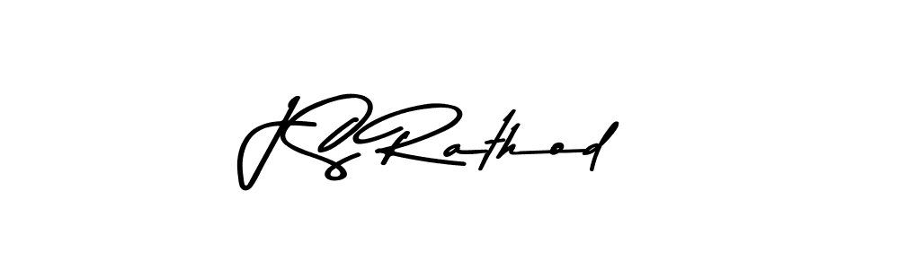 The best way (Asem Kandis PERSONAL USE) to make a short signature is to pick only two or three words in your name. The name J S Rathod include a total of six letters. For converting this name. J S Rathod signature style 9 images and pictures png