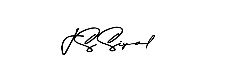 How to make J S Siyal signature? Asem Kandis PERSONAL USE is a professional autograph style. Create handwritten signature for J S Siyal name. J S Siyal signature style 9 images and pictures png