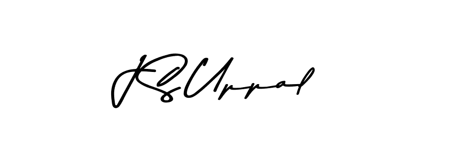 Make a beautiful signature design for name J S Uppal. With this signature (Asem Kandis PERSONAL USE) style, you can create a handwritten signature for free. J S Uppal signature style 9 images and pictures png