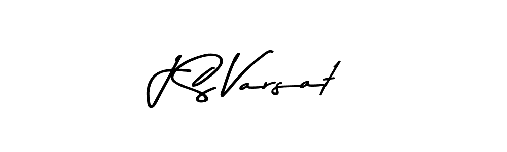 How to make J S Varsat signature? Asem Kandis PERSONAL USE is a professional autograph style. Create handwritten signature for J S Varsat name. J S Varsat signature style 9 images and pictures png