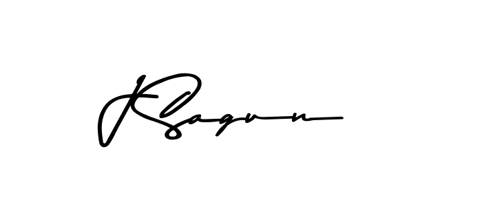 Make a beautiful signature design for name J Sagun. With this signature (Asem Kandis PERSONAL USE) style, you can create a handwritten signature for free. J Sagun signature style 9 images and pictures png