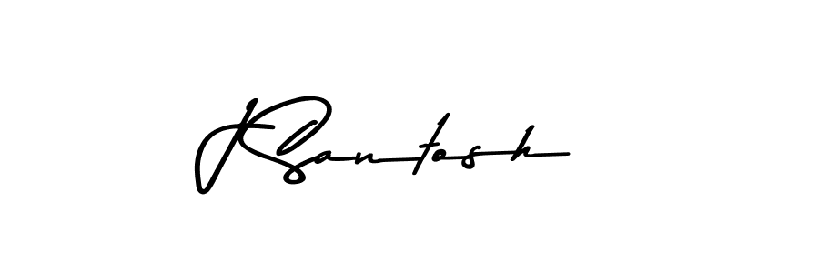 if you are searching for the best signature style for your name J Santosh. so please give up your signature search. here we have designed multiple signature styles  using Asem Kandis PERSONAL USE. J Santosh signature style 9 images and pictures png