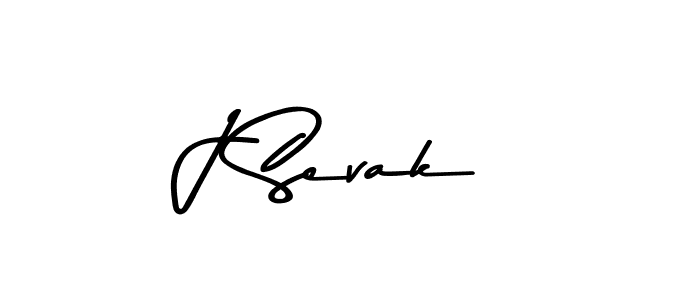 You should practise on your own different ways (Asem Kandis PERSONAL USE) to write your name (J Sevak) in signature. don't let someone else do it for you. J Sevak signature style 9 images and pictures png