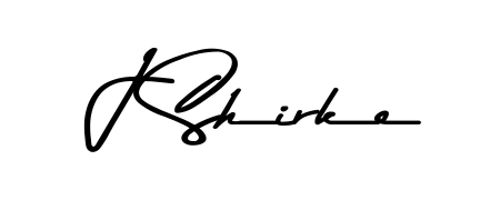 Generate high-definition signature styles for J Shirke. The Asem Kandis PERSONAL USE typeface ensures crisp legibility and sophisticated design. J Shirke signature style 9 images and pictures png