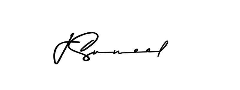 J Suneel stylish signature style. Best Handwritten Sign (Asem Kandis PERSONAL USE) for my name. Handwritten Signature Collection Ideas for my name J Suneel. J Suneel signature style 9 images and pictures png