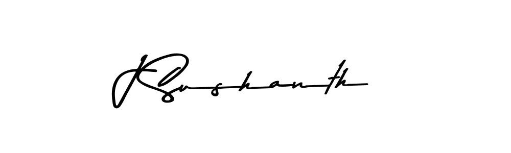 Also we have J Sushanth name is the best signature style. Create professional handwritten signature collection using Asem Kandis PERSONAL USE autograph style. J Sushanth signature style 9 images and pictures png