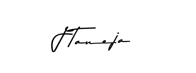 Design your own signature with our free online signature maker. With this signature software, you can create a handwritten (Asem Kandis PERSONAL USE) signature for name J Taneja. J Taneja signature style 9 images and pictures png
