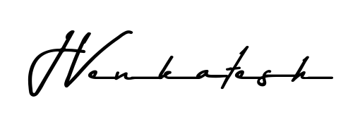The Asem Kandis PERSONAL USE font gives name J Venkatesh a signature that looks effortless yet distinguished. Download high-res PNG instantly. J Venkatesh signature style 9 images and pictures png