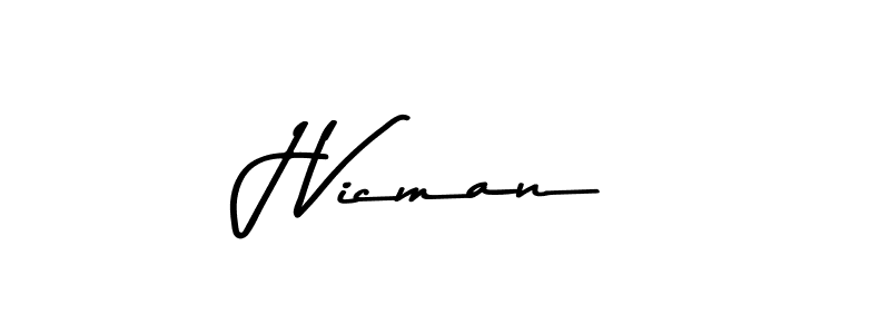 Also we have J Vicman name is the best signature style. Create professional handwritten signature collection using Asem Kandis PERSONAL USE autograph style. J Vicman signature style 9 images and pictures png