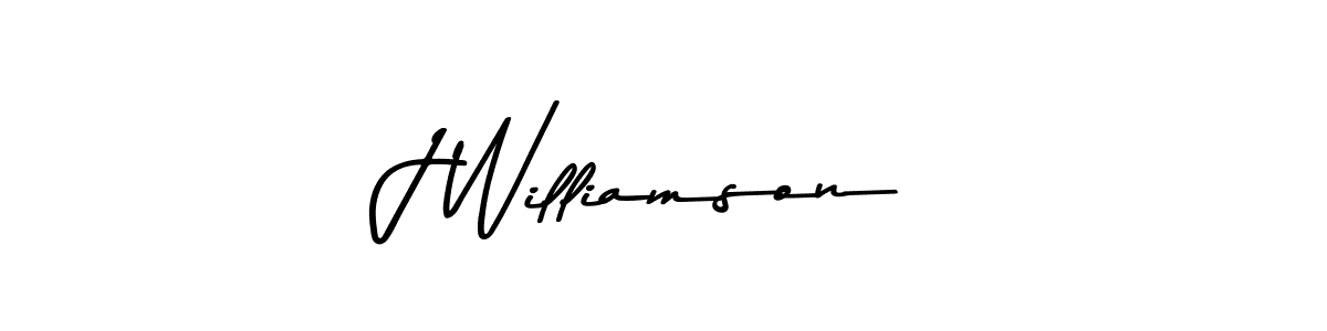 J Williamson stylish signature style. Best Handwritten Sign (Asem Kandis PERSONAL USE) for my name. Handwritten Signature Collection Ideas for my name J Williamson. J Williamson signature style 9 images and pictures png