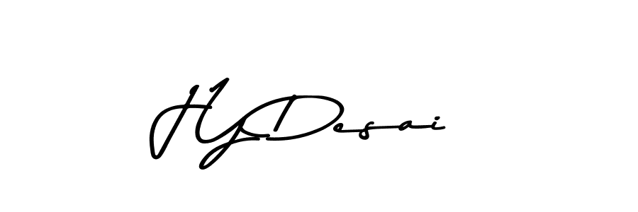 Design your own signature with our free online signature maker. With this signature software, you can create a handwritten (Asem Kandis PERSONAL USE) signature for name J Y Desai. J Y Desai signature style 9 images and pictures png