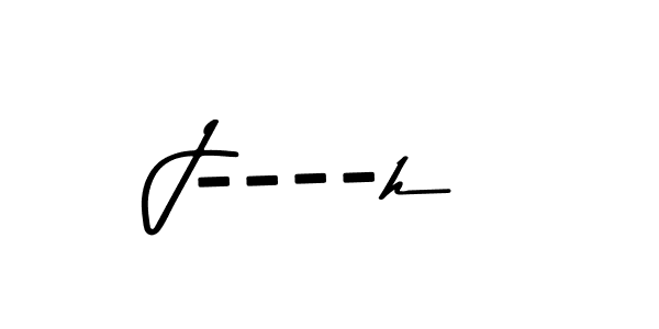 Design your own signature with our free online signature maker. With this signature software, you can create a handwritten (Asem Kandis PERSONAL USE) signature for name J----h. J----h signature style 9 images and pictures png