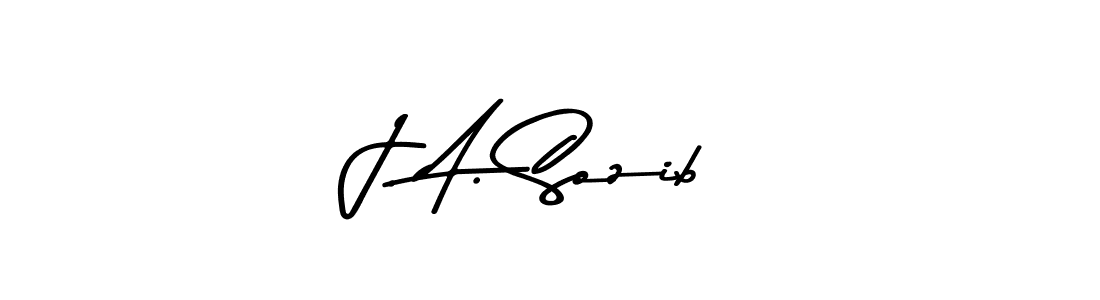 Once you've used our free online signature maker to create your best signature Asem Kandis PERSONAL USE style, it's time to enjoy all of the benefits that J. A. Sozib name signing documents. J. A. Sozib signature style 9 images and pictures png