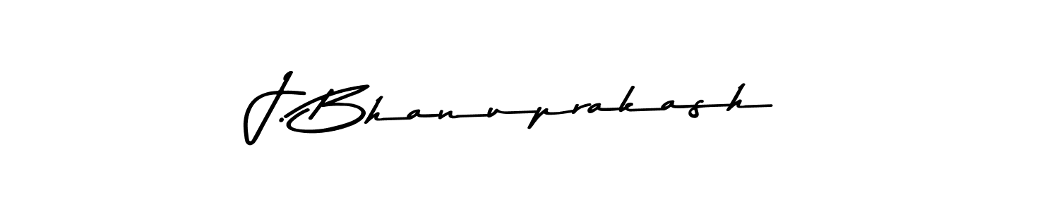 Design your own signature with our free online signature maker. With this signature software, you can create a handwritten (Asem Kandis PERSONAL USE) signature for name J. Bhanuprakash. J. Bhanuprakash signature style 9 images and pictures png