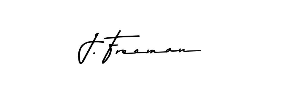 How to make J. Freeman signature? Asem Kandis PERSONAL USE is a professional autograph style. Create handwritten signature for J. Freeman name. J. Freeman signature style 9 images and pictures png