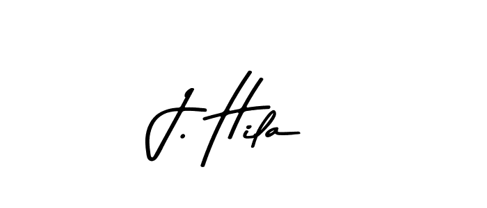 The best way (Asem Kandis PERSONAL USE) to make a short signature is to pick only two or three words in your name. The name J. Hila include a total of six letters. For converting this name. J. Hila signature style 9 images and pictures png