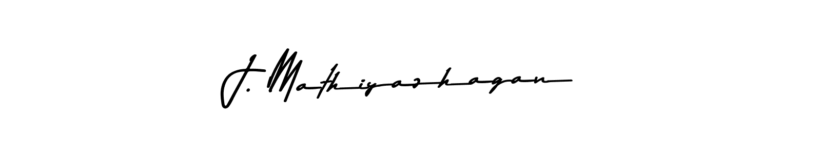 Create a beautiful signature design for name J. Mathiyazhagan. With this signature (Asem Kandis PERSONAL USE) fonts, you can make a handwritten signature for free. J. Mathiyazhagan signature style 9 images and pictures png