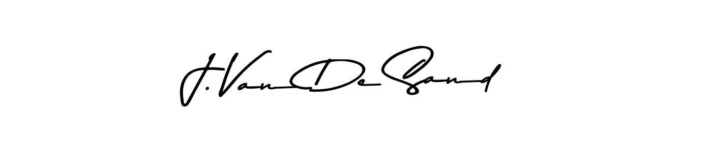 How to make J. Van De Sand signature? Asem Kandis PERSONAL USE is a professional autograph style. Create handwritten signature for J. Van De Sand name. J. Van De Sand signature style 9 images and pictures png