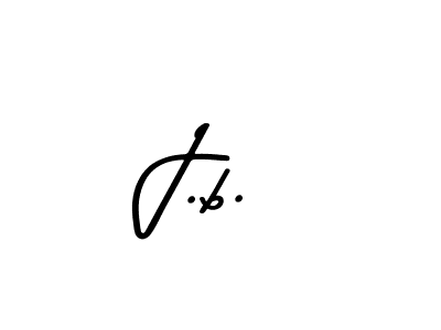 You should practise on your own different ways (Asem Kandis PERSONAL USE) to write your name (J.b.) in signature. don't let someone else do it for you. J.b. signature style 9 images and pictures png