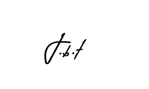 The best way (Asem Kandis PERSONAL USE) to make a short signature is to pick only two or three words in your name. The name J.b.t include a total of six letters. For converting this name. J.b.t signature style 9 images and pictures png