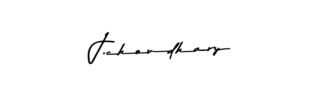 Use a signature maker to create a handwritten signature online. With this signature software, you can design (Asem Kandis PERSONAL USE) your own signature for name J.choudhary. J.choudhary signature style 9 images and pictures png