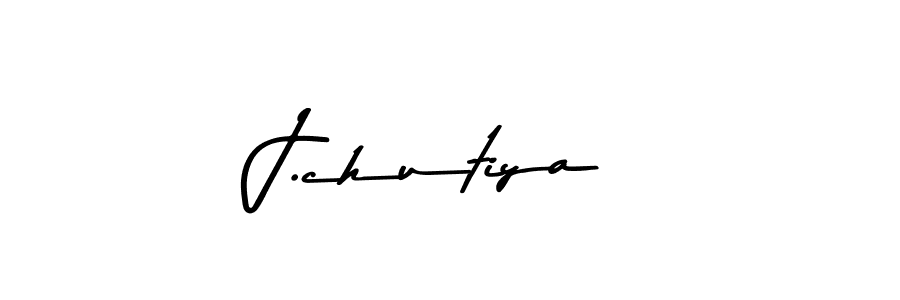 Make a beautiful signature design for name J.chutiya. With this signature (Asem Kandis PERSONAL USE) style, you can create a handwritten signature for free. J.chutiya signature style 9 images and pictures png