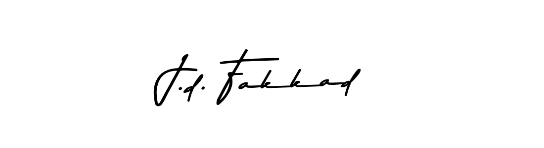 How to make J.d. Fakkad signature? Asem Kandis PERSONAL USE is a professional autograph style. Create handwritten signature for J.d. Fakkad name. J.d. Fakkad signature style 9 images and pictures png