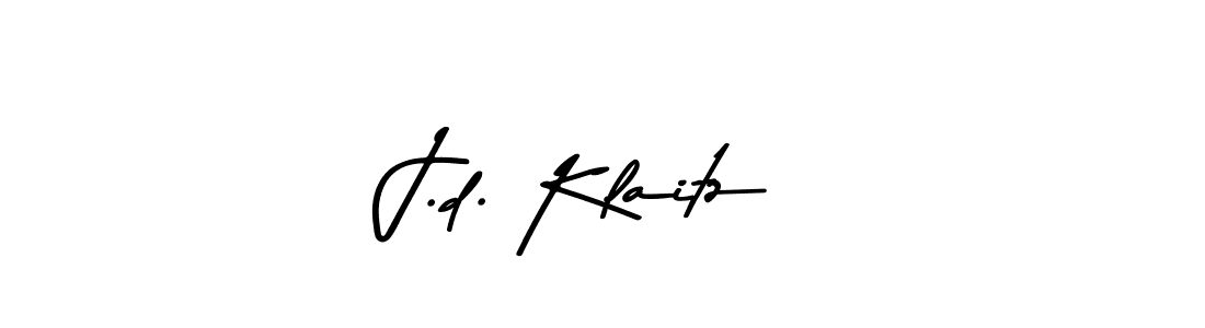 Also You can easily find your signature by using the search form. We will create J.d. Klaitz name handwritten signature images for you free of cost using Asem Kandis PERSONAL USE sign style. J.d. Klaitz signature style 9 images and pictures png