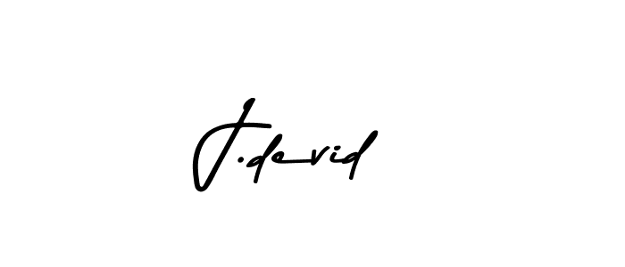 Similarly Asem Kandis PERSONAL USE is the best handwritten signature design. Signature creator online .You can use it as an online autograph creator for name J.devid. J.devid signature style 9 images and pictures png