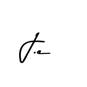 Design your own signature with our free online signature maker. With this signature software, you can create a handwritten (Asem Kandis PERSONAL USE) signature for name J.e. J.e signature style 9 images and pictures png
