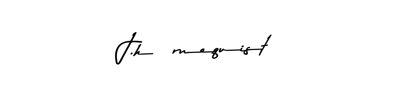 Create a beautiful signature design for name J.hörnequist. With this signature (Asem Kandis PERSONAL USE) fonts, you can make a handwritten signature for free. J.hörnequist signature style 9 images and pictures png