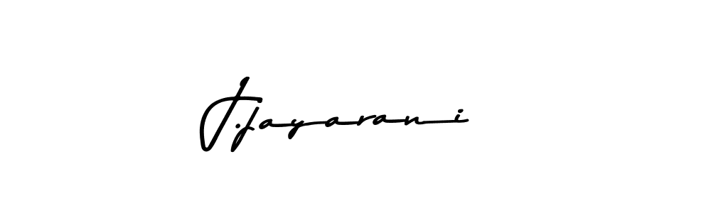 Make a beautiful signature design for name J.jayarani. With this signature (Asem Kandis PERSONAL USE) style, you can create a handwritten signature for free. J.jayarani signature style 9 images and pictures png