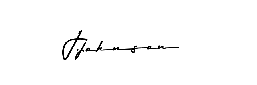 How to make J.johnson signature? Asem Kandis PERSONAL USE is a professional autograph style. Create handwritten signature for J.johnson name. J.johnson signature style 9 images and pictures png